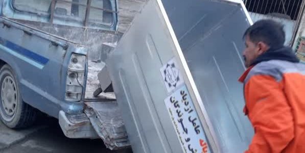 نوسازی مخازن جمع‌آوری پسماند در پل سفید